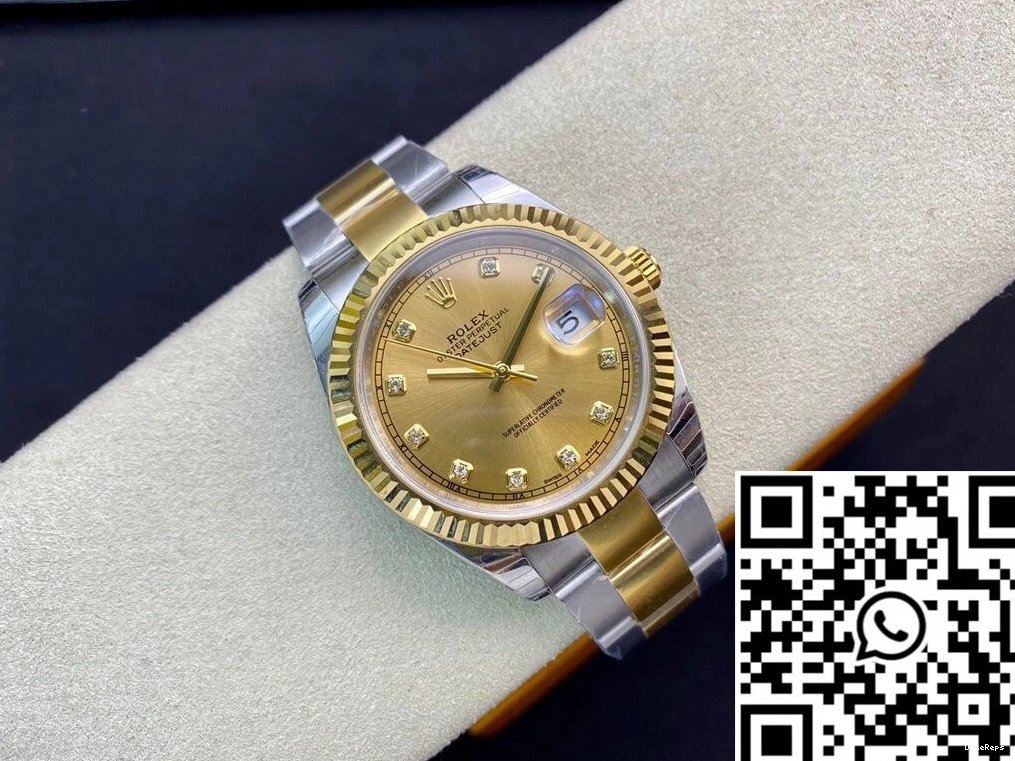 Factory Gold EW Datejust Yellow M126333-0011 Rolex 1018